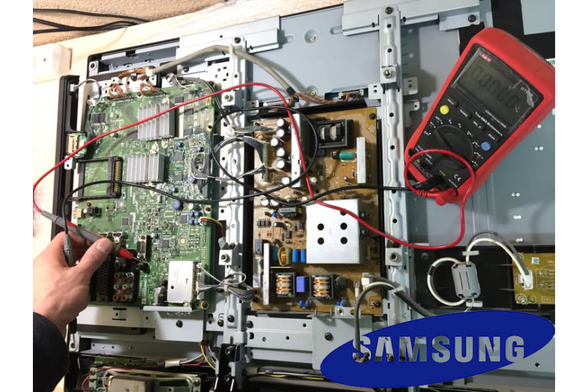 Мастера производят ремонт телевизоров Samsung в Нур-Султане в сервисном центре ICEBERG