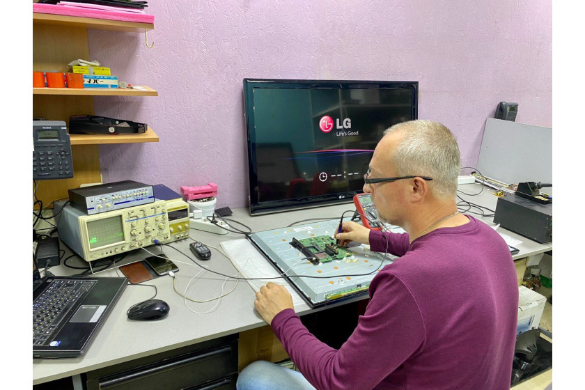 Ремонт телевизоров LG в Алматы в сервисном центре ICEBERG